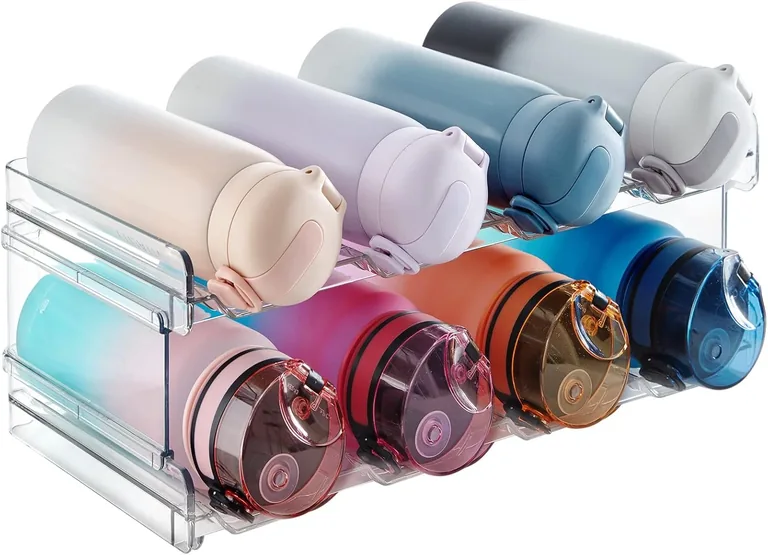 Actual Amazon product photo for Water bottle organizer